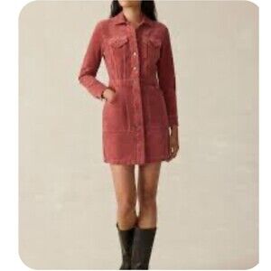 Faherty Red Mini Dress